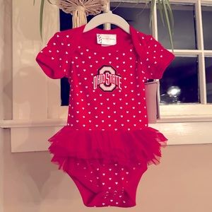 Ohio State Tutu Onesie